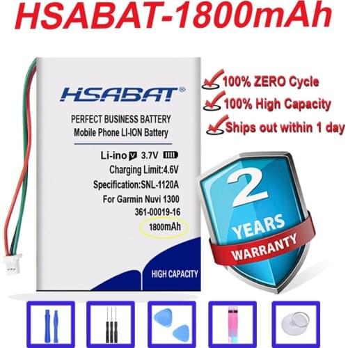 1800mAh Battery For Garmin Nuvi 200 361-00019-11 200W,205,205W 205WT,250 252w,265w 3590 3590LM,700(3 wires)710 710T 760 760T 765