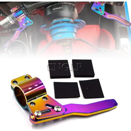 Aluminium Car Styling Adjustment Steering Wheel Turn Rod Extension Turn Signal Lever Position Up Kit Car Accessories