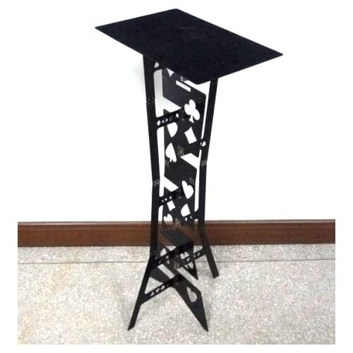 Alluminum alloy Magic Folding Table,black color,Magicians best table,magic trick,stage,illusions,Accessories