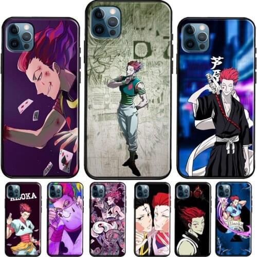 Hisoka Hunter x Hunter Case For iPhone 12 Pro Max mini 7 8 Plus SE 2020 Cover For iPhone 11 Pro Max XS XR X
