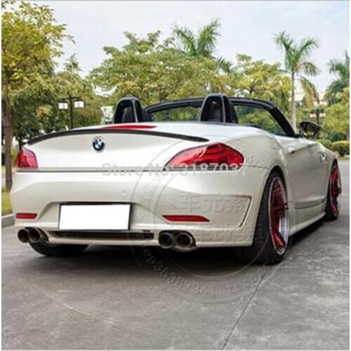 For BMW E89 Z4 18i 20i 23i 28i 30i 35i 2009-2014 Carbon Fiber rear boot Wing Spoiler Rear Roof Spoiler Wing Trunk Lip Boot Cover