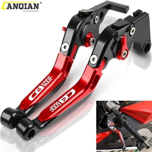 For HONDA CB600F 2007 2008 2009 2010 2011 2012 2013 Motorcycle CNC Adjustable Extendable Foldable Brake Clutch Levers CB 600F