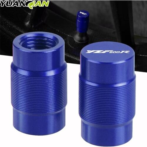 For YAMAHA YZF 600R YZF600R 1995-2008 2007 2006 Motorcycle Aluminum Accessorie Wheel Tire Valve Stem Caps CNC Airtight Covers