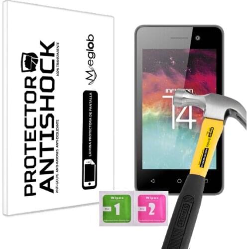 Screen protector Anti-Shock Anti-scratch Anti-Shatter compatible with Infiniton T4