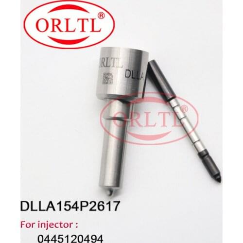 ORLTL nozzle 0433172617 DLLA154P2617 Common Rail Pump Injectors Nozzle ,DLLA 154P 2617 for Bosch injector 0445120494