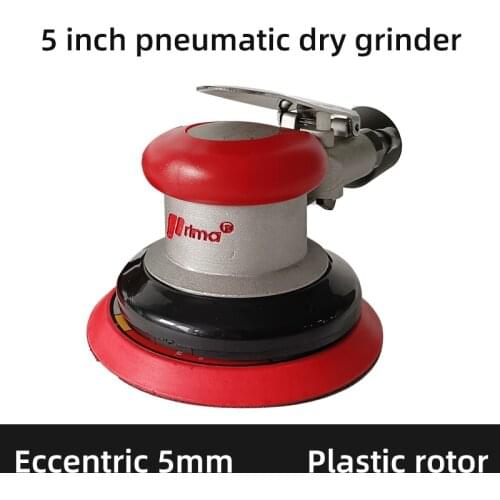 Pneumatic Orbital Sander Air Grinder，125mm/150mm Vacuum Eccentric Polishing/Grinding Machine Pneumatic Tools