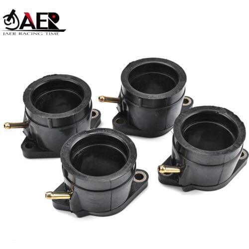JAER Motor Manifold Carburetter Intake Adapters Insulator Connector Glue for Yamaha YZF600R Thundercat 1995-2007 4JH-13586-02