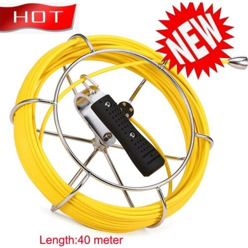 Cable 40M Pipe Inspection Video Camera,Drain Sewer Pipeline Industrial Endoscope System Cables