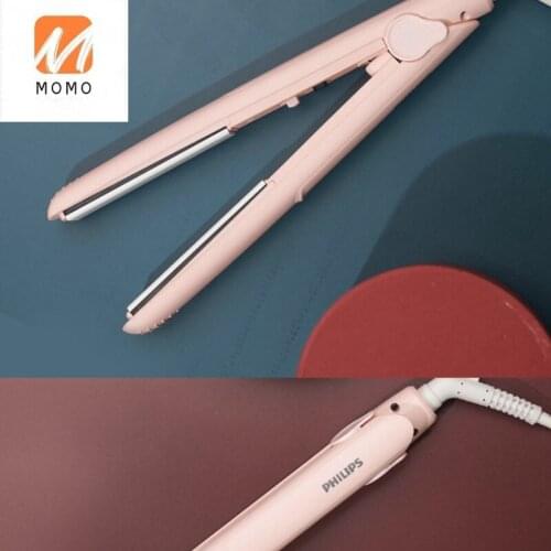 Keratin Nourishing Hair Straightener Hair Curler Dual-Use Bangs Mini Hair Curler Electric Hair Straightener