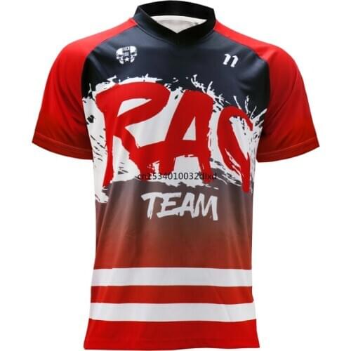 2021 MTB Hot Sale breathable mountain bike team Shirt downhill jersey Moto Downhill Clothing bicycle shirt Fitness Short sleeve