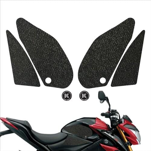 Motorcycle fuel tank pad tank grip protection Non-slip stickers knee grip side applique for SUZUKI 2016-2018 GSX-S1000