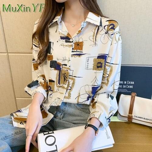 MuXinYF Women's Printed Shirts