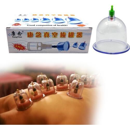 Vacuum Cupping Set Tens Massager Cans Suction cups Set Chinese Acupuncture Physical Therapy Therapy Suction Health Care Massage