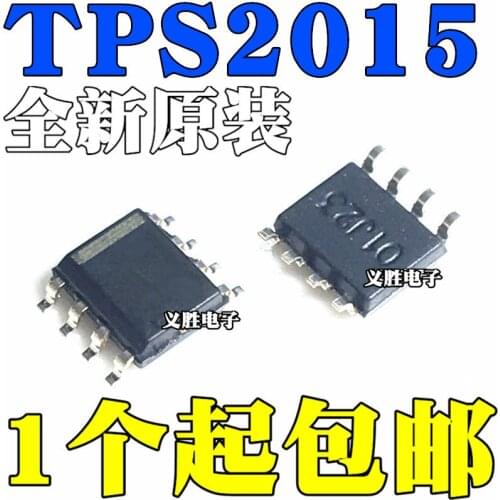 New and original TPS2015 TPS2015DR 2015 SOP8 Power distribution switch IC chip