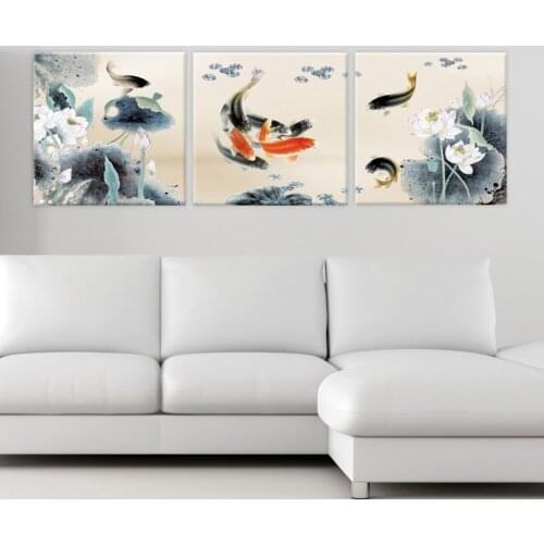 P027 Max Size 60x60cmx3 Frameless Pictures Painting By Numbers DIY Digital Oil Painting On Canvas Home Decoration DIY