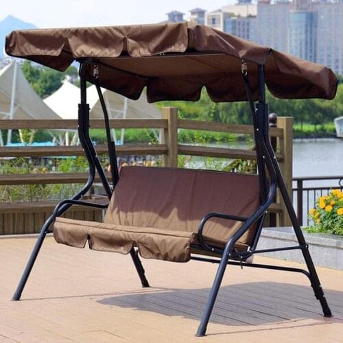 Swing Seat Cover Chair Waterproof Cushion Patio Garden Yard Outdoor Seat Replacement H88F
