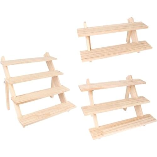 Log Ring Display Rack Multi-Layer Earring Earring Display Rack Jewelry Rack Detachable Earring Card Jewelry Rack