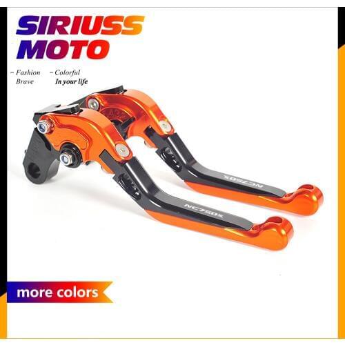 All CNC Aluminum Motorcycle Adjustable Foldable Brake Clutch Levers Case for Honda NC750X NC 750X 2014-2015