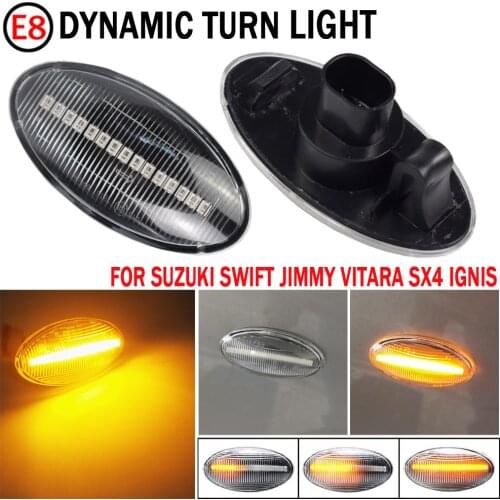 2pcs Side Repeater Lamp LED Side Marker Light Indicator 12v Panel Lamp for Suzuki Grand Vitara Swift Fiat Sedici APV Arena