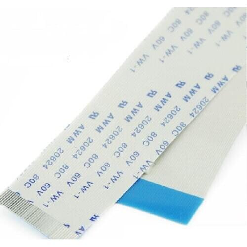 2 pcs FFC FPC 40-pin 0.5mm Pitch Ribbon Flat Cable Wire ZIF HDD 25cm Long New