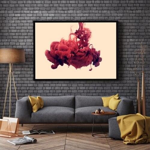 60x40cm Unframed Abstract Canvas Printings Home Decoration Wall Art Painting Calligraphy Poster for Wall Office Hotel Background