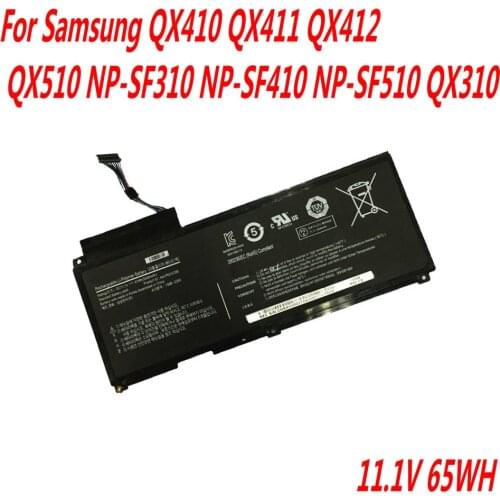 High Quality AA-PN3VC6B AA-PN3NC6F Laptop Battery For Samsung QX410 QX411 QX412 QX510 NP-SF310 NP-SF410 NP-SF510 QX310