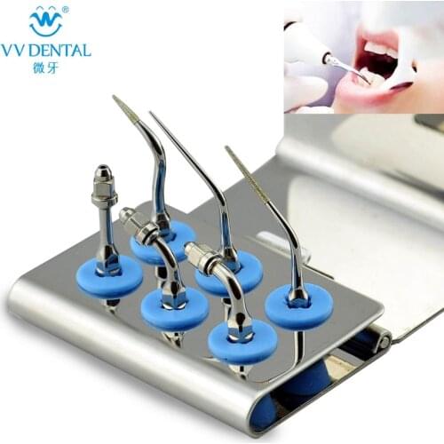 Dental Endodontics Scaler Tips Kit EEKS Compatible With EMS And Woodpecker UDS For Dental Root Canal Cleaning Tools