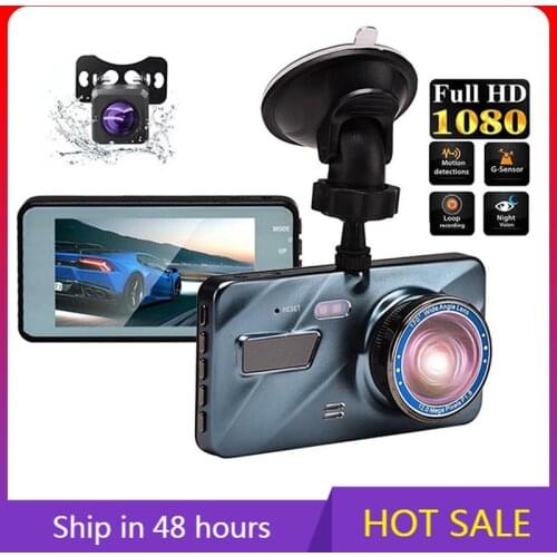 J16 Car DVR Dash Camera Rear View Dual Lens 1080P 3.6" Full HD Cycle Recording G-Sensor Dash Cam Video Recorder Dashcam