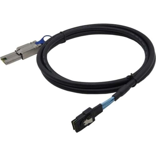 HD MINI SAS Line SFF8087 180 Degree TO SFF8088 Line 6G High-speed Server Cable