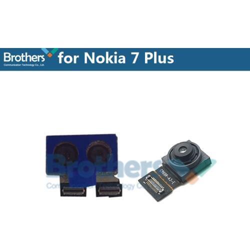 Rear Camera For Nokia 7 Plus Front Small Camer for Nokia 7 Plus Big Camera Flex Cable Phone Replacement Part Test Original Work