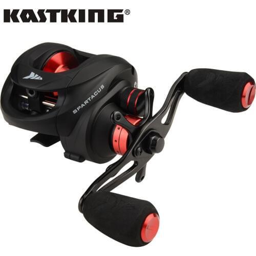KastKing Spartacus Dual Brake Baitcasting Reel Max Drag 8KG 6.3:1 High Speed Lure Fishing Reel for Carp Fishing
