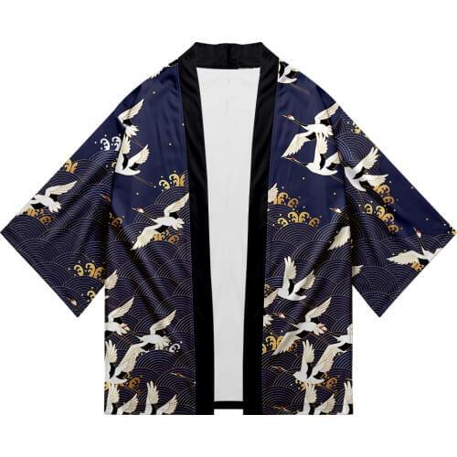 High Quality Kimono Men Fashion Casual Yukata Comfortable Mens Kimono Popular Streetwear Personality Harajuku Japans clothing