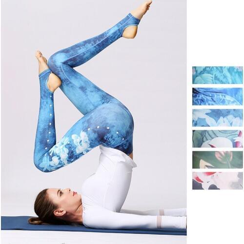 Yoga Leggings Sports Pants Yoga Women Sports Clothing Trousers Fitness Yoga Compression Sport Tights Yoga Sportswear Gym Clothes