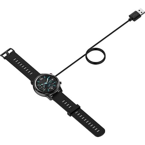 Magnetic Charging Cable Cord USB Watch Charger for TicWatch GTX Smart Watch Accessories with 1m Charging Line