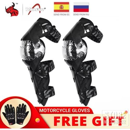 VEMAR Motorcycle Knee Pad Men Protective Gear Knee Gurad Knee Protector Rodiller Equipment Gear Motocross Joelheira Moto