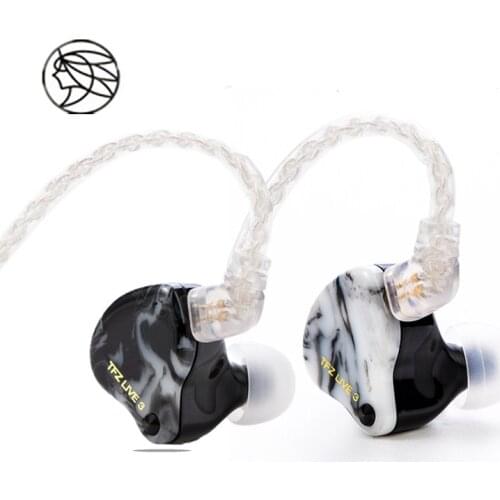 TFZ LIVE 3 Dual Magnetic Circuit Graphene Dynamic Driver Hifi In Ear Earphone Monitor Music Game Headset With Upgraded Cable