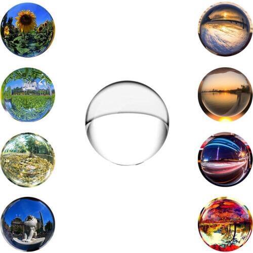 Glass Ball Natural Quartz Crystal Clear Balls Round For Home Wedding Photography Beautiful Fashion Decoration Tools 40mm-80mm