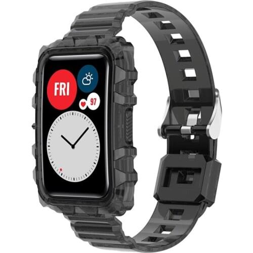 Watch Band For Huawei Watch Fit Soft Silicone Wrist Strap Sport Bracelet Replacement Wristband For Huawei Fit Accessories