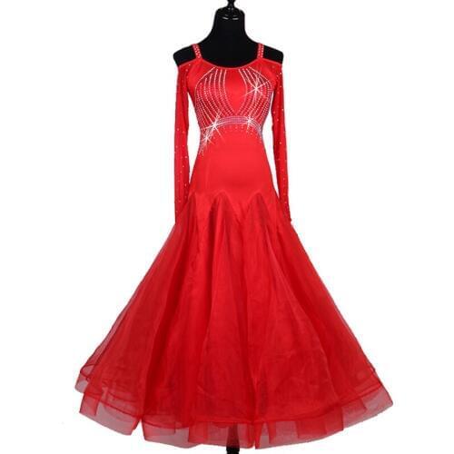 Standard ballroom dress Ballroom dance costume sexy ballroom dance dress for women Adult ballroom dance competition dresses