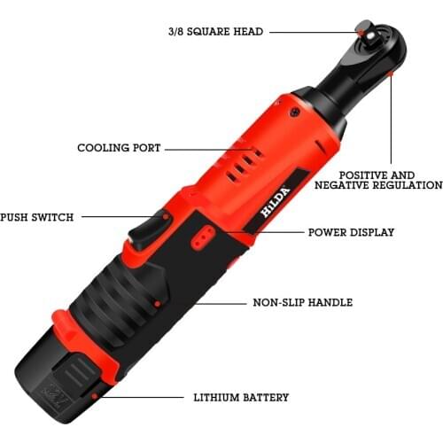 Socket Electric Truss Ratchet Lithium Wrench