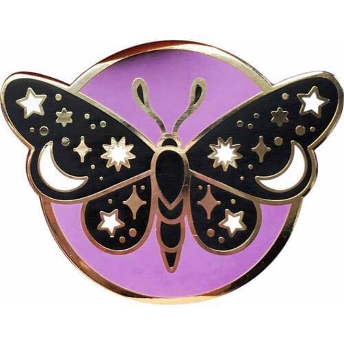 Witchcraft and Wizardry Enamel Pin