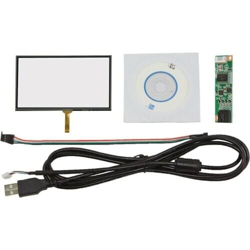 5inch 4 Wire Resistive Touch Panel Glass 119mm x 73mm USB Card For HSD050IDW1