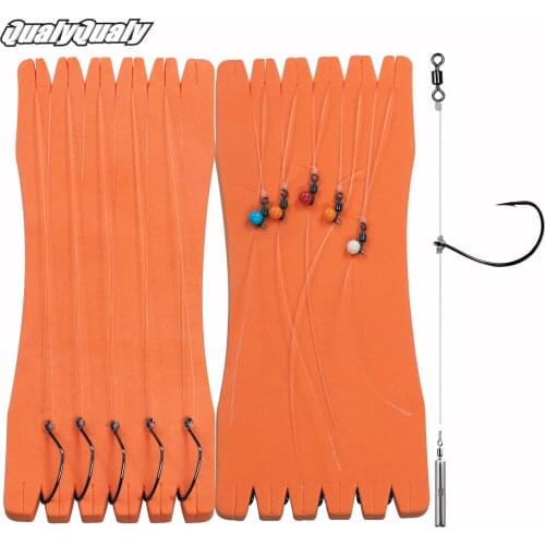 5pcs/lot Texas Rig Set Drop Shot Hook Carolina rig Kit For Bass Fishing Accessories