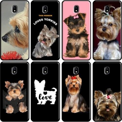 Yorkshire terrier dog Cover For Samsung Galaxy J1 J3 J4 J5 J6 J7 2016 2017 A3 A5 A6 A8 A9 J2 Core J8 2018 Cover