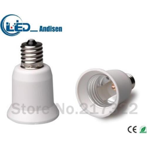 E17 TO E26 adapter Conversion socket High quality material fireproof material two e27 socket adapter Lamp holder