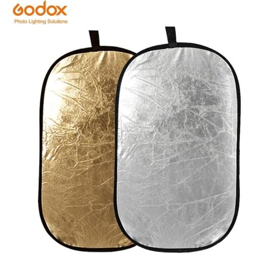 Godox 2in1 60 x 90cm Portable Collapsible Light Oval Photography Reflector for Photo Studio