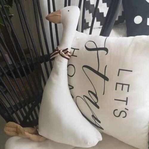 Nordic Style Cotton Cute Duck Wall Hanging Ornaments Kids Room Decor Hanging Decoration Baby Bedroom Decor Crafts Shooting Props