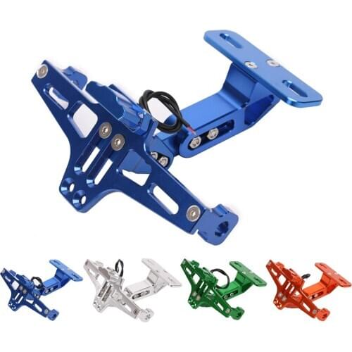 Motorcycle License Plate Bracket Holder For Honda CB 599 919 400 CB600 HORNET CBR 600 F2 F3 F4 F4i 900RR 250 VTR 250 MSX PCX125