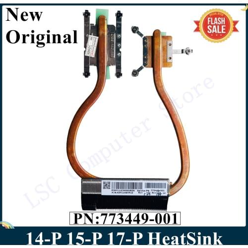 LSC NEW Original Laptop Cooler For HP 14-P 15-P 17-P Series Radiator HeatSink FAN 773449-001 100% Tested Fast Ship
