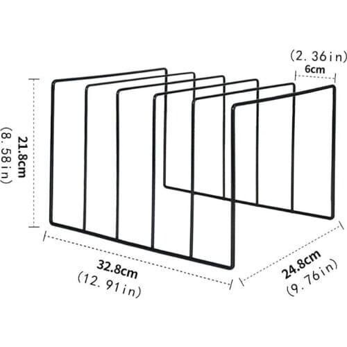 Metal LP Vinyl Record Display Shelf Turntable Storage Shelf Exhibit Stand Holder